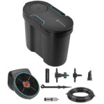 Set de riego solar GARDENA AquaBloom con depósito de agua 10,5 l