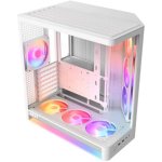 Caixa PC NZXT H6 RGB+ Branco Torre Midi