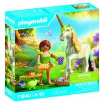 Figure Playmobil Magic Unicorns Flor Arc-en-Ciel Fee Multicolor