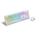 Clavier MSI VIGOR GK30 mécanique blanc avec LED RGB et souris USB IT