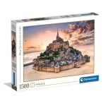 Puzzle Clementoni Mont Saint-Michel 1500 Pieces Haute Qualité