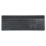 Teclado TARGUS EcoSmart sem fios Bluetooth 5.0 QWERTZ alemão LED solar