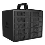 Caja PC Icy Box IB-3710-C31 10 baies SATA 2,5/3,5 Aluminium Noir avec ventilateurs