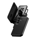 Funda PanzerGlass CARE Tango 2-in-1 Wallet Cuir Noir Qi pour Galaxy S26
