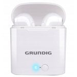 Écouteurs Grundig TWS41 sans fil Bluetooth True Wireless avec micro et étui blanc