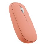 Ratón TnB MWCOLORRD Dual Bluetooth USB Rojo Ultra Delgado