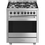 Cucina Smeg Master B71GMX2 Acciaio Inox 5 Fuochi Gas Forno 70L