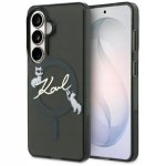 Funda para móvil Karl Lagerfeld plecki negro plástico MagSafe para Galaxy S26
