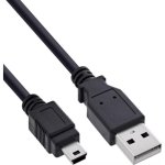 Câble USB 2.0 InLine USB-A vers Mini USB 1m Noir