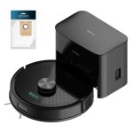 Pack Robot Aspirador y Fregasuelos Cecotec Conga Y50 Navegación Láser 5000 Con Base + Bolsas de Polvo