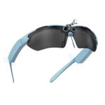 Lunettes intelligentes ERVPES G6 Pro bleu traduction 26 langues