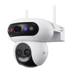 Überwachungskamera EZVIZ H90f Nachtsicht Innen und Außen KI-Erkennung