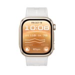 Huawei WATCH D3 Bluetooth NFC 40mm Gehäuse Gold Armband Weiß Einheitsgröße