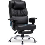Gaming-Stuhl GTPLAYER Ergonomisch PU-Leder 90°–150° 180 Kg Schwarz