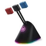 Ratón FragON Citadel Bungee RGB Clips Colorés Noir