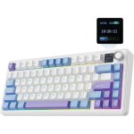 Teclado Aula F75 Max mecánico con pantalla TFT, hot swap y Bluetooth US
