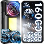 Oukitel WP56 5G 8GB 256GB 6.8" Negro Batería 16000 mAh