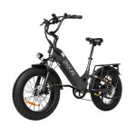 Bicicleta eléctrica plegable Pixar RIDE 1 plateada 500W 60-90 km 32 km/h
