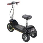 Patinete électrique Twofish TF03 350W Autonomie 30km Suspension 12" Noir
