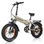 Bicicleta Eléctrica VARUN S20-1 20" Plegable Neumáticos Anchos