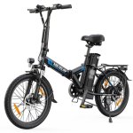 Vélo électrique pliant VARUN C20-1 PRO batterie 48 V 13 Ah noir