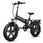 Velo electrique pliant Ook-tek E20 avec suspension avant et arriere