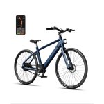 Vélo électrique Freedare JB1018 cadre aluminium transmission courroie frein hydraulique