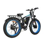 Bicicleta Eléctrica Montaña Baolujie DP2603 Motor Doble 52V 32Ah Suspensión Total