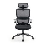 Ergonomischer Stuhl Sihoo B100 SE mit Lendenwirbelstütze und klappbaren Armlehnen