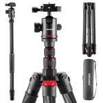 Tripod Neewer N55cr Ferro carbonio 205 cm 360°