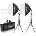 Set de Iluminación Neewer NK200 con Softbox 24" y Lámparas LED 35W
