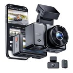 Cámara para coche Vantrue E2 Dual 2K con WiFi, GPS y modo aparcamiento