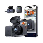 Dashcam Vantrue E3 3 canaux 2K QuadHD WiFi GPS SOS