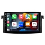 Autoradio 2 Din JUNSUN Bmw E46 Carplay Android Auto GPS DSP 64GB