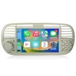Autoradio 1DIN JUNSUN Fiat 500 CarPlay Android Auto DSP 64Go