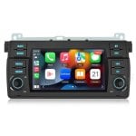 Autoradio 2 Din BMW E46 JUNSUN CarPlay Android Auto GPS DSP DAB+ 64Go