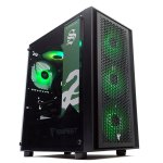 Case ATX Tempest Rampart ARGB Micro-ATX Vetro Temperato USB 3.0 Nero