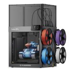 3D-Drucker Flashforge Creator 5 Pro 4 unabhängige Köpfe WiFi HEPA13 Filter