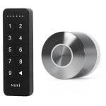 Serratura Intelligente Nuki Smart Lock Ultra WiFi e Bluetooth Apertura con App e Tastierino Numerico Compatibile con Alexa, Google Home e Apple Home