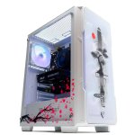 PC fisso PcCom Lite Intel Core i5-12400F 16GB 500GB SSD RTX 3050 Windows 11 Home Bianco