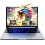 Ordinateur portable Ninkear A15 Pro 16 pouces AMD Ryzen 5 5500U 1 To SSD 16 Go QHD Radeon Graphics Windows 11