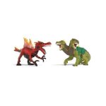 Figura Schleich Eldrador Creatures Saurio de Fuego Rojo e Lagarto Jungla