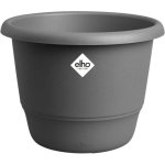 Vaso Exterior Elho Amiga Round 47 Preto Reciclado Ø47 x A35 cm
