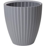 Jardinera ID Fancy Gris Claro 40 x 42 cm 36 L Polietileno Reciclado