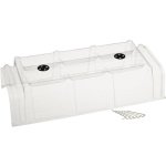Nature PVC Tunnel Modulares 86x40x22 cm mit 2 Ventilatoren