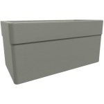 Jardiniere EDA Carel Rectangulaire Taupe 78 x 39 x 39 cm