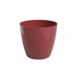 Cache-pot Artevasi San Remo Rouge Brillant 42 cm Plastique Intérieur