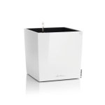 Vaso Cubo Lechuza Cube Premium 40 Bianco lucido con irrigazione integrata