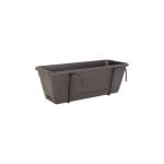 Jardiniere ARTEVASI Venezia Reserve Eau 10 L Gris Antracite