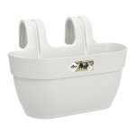 Balconniere Elho Vibia Campana Easy Hanger Blanc Seda 5,8 L